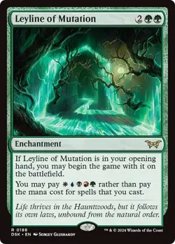 LEYLINE OF MUTATION x4 mtg NM-M Duskmourn 4 Rare - Image 1