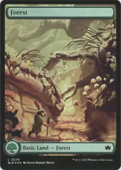 Forest (Foil) - 0279- - BLB Bloomburrow MTG - Image 1