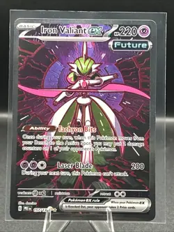 Pokemon Iron Valiant EX Sir 157/131 Prismatic Evolutions TCG - Image 1