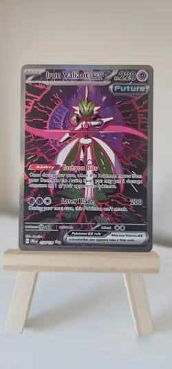Pokemon TCG| Iron Valiant EX 157/131 SIR | S&V Prismatic Evolutions |NM - Image 1