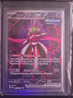 Pokemon Iron Valiant EX Sir 157/131 Prismatic Evolutions TCG - Image 1