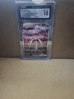 Pokemon TCG Iron Valiant Ex 157/131 SIR Prismatic Evolutions - Image 1