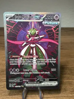 Pokemon Iron Valiant EX Sir 157/131 Prismatic Evolutions TCG - Image 1