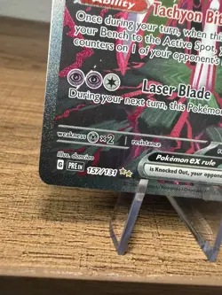 Pokemon Iron Valiant EX Sir 157/131 Prismatic Evolutions TCG - Image 3