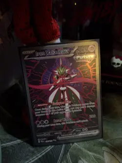 Pokemon TCG Prismatic Evolutions Iron Valiant EX 157/131 Sir - Image 1