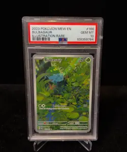 PSA 10 Bulbasaur 166/165 Illustration Rare SV151 151 Set English MEW - Image 5