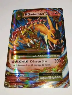 M CHARIZARD EX 13/108 Ultra Rare XY Evolutions 2016 Pokemon NM 🌟 Super Clean - Image 1