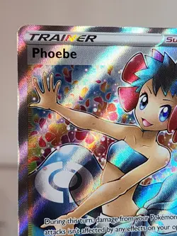 Pokemon TCG: Phoebe 161/163 Battle Styles Full Art Trainer NEAR MINT - Image 3