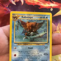 Neo Discovery #25/75 Kabutops (25) Non Holo Vintage Old School Fire Pokemon TCG - Image 3