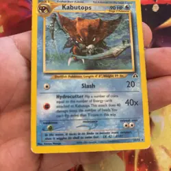 Neo Discovery #25/75 Kabutops (25) Non Holo Vintage Old School Fire Pokemon TCG - Image 4
