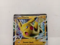Pokemon Pikachu EX Trading Card XY Black Star Promos XY174 Holo #Live - Image 2