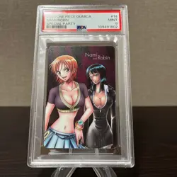 One Piece Card PSA9 Nami Robin #14 Special Party 2009 Japanese - Image 1