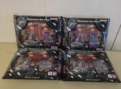 NEW SEALED One Piece Illustration Box Vol. 6 LOT OF 4 - Image 1