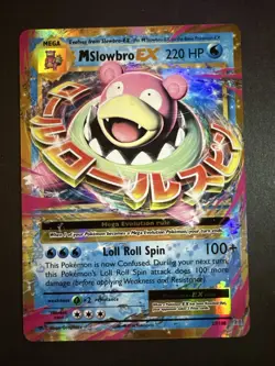 M Slowbro EX Pokemon TCG XY Evolutions Ultra Rare Holo Card 27/108 NM - Image 1