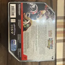 Pokemon SV Paldean Fates Tin Shiny Charizard ex, Factory Sealed, Rare. - Image 2