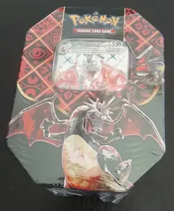 Pokemon Paldean Fates Shinny Charizard Ex Promo Tin-factory Sealed - Image 1