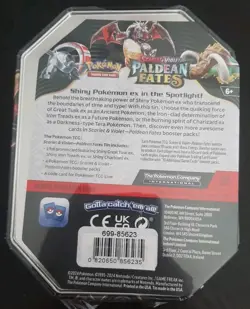 Pokemon Paldean Fates Shinny Charizard Ex Promo Tin-factory Sealed - Image 4