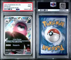 2024 POKEMON SFA EN-SHROUDED FABLE ILLUSTRATION RARE #079 BEWEAR PSA 9 - Image 3