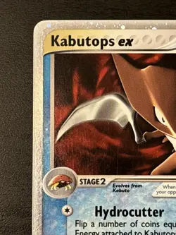 Pokemon TCG English Card Sandstorm Kabutops ex 97/100 Holo E Series Ex Holo Lp - Image 2