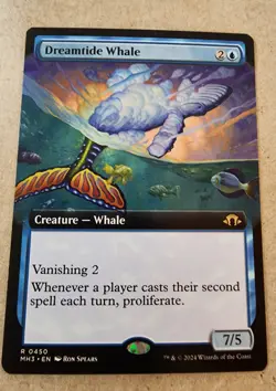 Dreamtide Whale - #450 Regular (Extended Art) Modern Horizons 3 - Mtg - Image 1