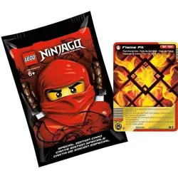 10 LEGO Ninjago SE Card Packs NEW Unopened 2855165 Flame Pit Realgetahelmet Only - Image 2