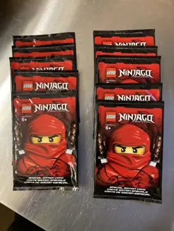 10 LEGO Ninjago SE Card Packs NEW Unopened 2855165 Flame Pit Realgetahelmet Only - Image 3