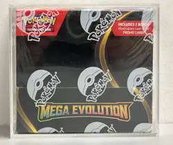 2025 Pokemon TCG Mega Evolution Enhanced Booster Box Factory Sealed - Image 1