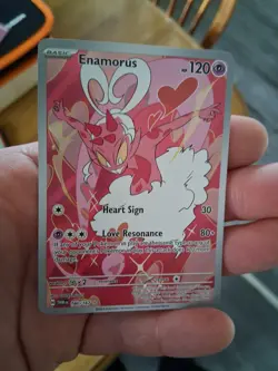 Pokemon TCG Enamorus Twilight Masquerade Illustration Rare Card 180/167 - Image 1