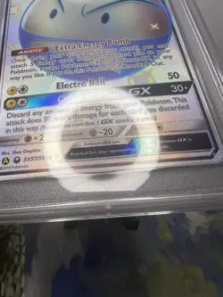 2019 POKEMON SUN & MOON HIDDEN FATES #SV57 FULL ART/ELECTRODE GX PSA 10 - Image 3