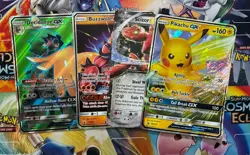 Pokemon Card Lot Full Art Alt Art Jumbo Lucario Tyranitar Tag Team Charizard - Image 3