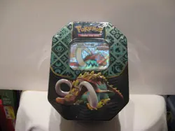 POKEMON TRADING CARD GAME TIN SCARLET & VIOLET-PALDEAN FATES - Image 1