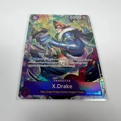 X. Drake OP01-114 R (Promo) Best Selection Vol.2 - ONE PIECE Card Game English - Image 2