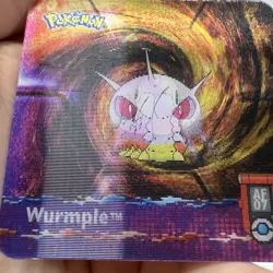 Pokemon Advanced Artbox 3D Wurmple Cascoon Dustox AF07 Lenticular Card 2003 - Image 2