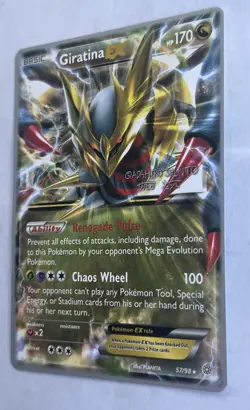 Giratina EX 57/98 - 2016 (Shunto Sadahiro) World Championship Deck Pokemon Card - Image 2