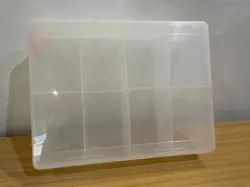 Trading Card Box Case Sports Storage Organiser Collector Plastic 8 Compartments - Image 5