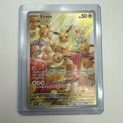 Pokemon TCG Eevee Card Twilight Masquerade IR 188/167 Near Mint Condition - Image 3