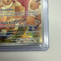 Pokemon TCG Eevee Card Twilight Masquerade IR 188/167 Near Mint Condition - Image 5