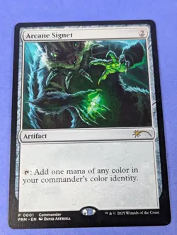 MTG Magic: MagicFest 2025: Arcane Signet #0001 Promotional - NM - Image 1