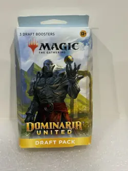 2 X Magic The Gathering MTG Dominaria United Draft Pack 3 Draft Boosters Set - Image 2