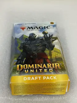 2 X Magic The Gathering MTG Dominaria United Draft Pack 3 Draft Boosters Set - Image 3