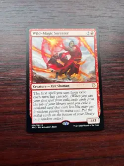 1x WILD-MAGIC SORCERER - Commander - MTG - Magic the Gathering - Image 1