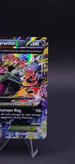 M TYRANITAR EX 43/98 - Ancient Origins - Ultra Rare Holo - Pokemon TCG - NM/LP - Image 2