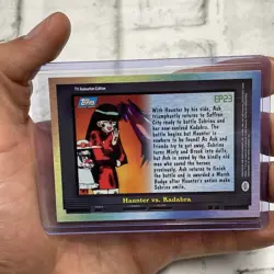 Pokemon 1st Print Blue Logo EP23 Haunter vs Kadabra Holo Foil Topps LP/NM Card - Image 3