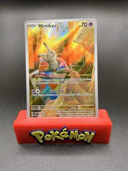 Pokemon TCG - Mimikyu SVP 075 Scarlet & Violet Black Star Promo Paldean Fates NM - Image 1