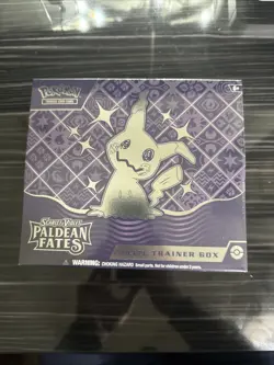 Pokemon Scarlet & Violet Paldean Fates ETB Elite Trainer Box Sealed - Image 1