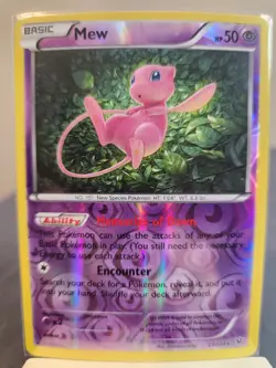 Mew 29 XY Fates Collide Reverse Holo Pokemon TCG Near Mint - Mint - Image 2