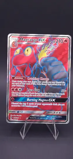 Magcargo GX FULL ART 198/214 - Lost Thunder - Ultra Rare Pokemon TCG - NM/Mint - Image 1