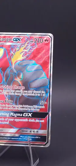 Magcargo GX FULL ART 198/214 - Lost Thunder - Ultra Rare Pokemon TCG - NM/Mint - Image 2