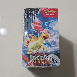 Pokemon TCG Scarlet & Violet Obsidian Flames Booster Box Factory (SEE PICS) 820650863745 - Image 4