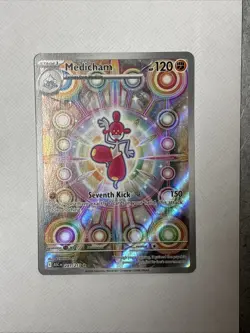 Pokemon Medicham Alt Rare 241/217 Mega Evolutions Ascended Heroes Ready To ship - Image 1
